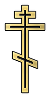 Крест K-3 латунь