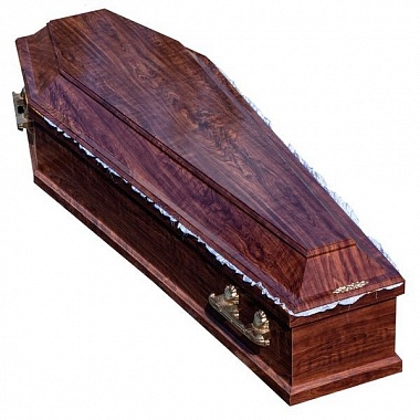 Ламинированный гроб №06 (цвет древесный)